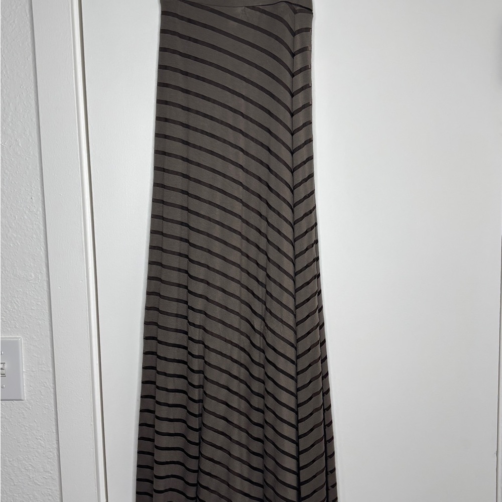 Striped Maxi Skirt